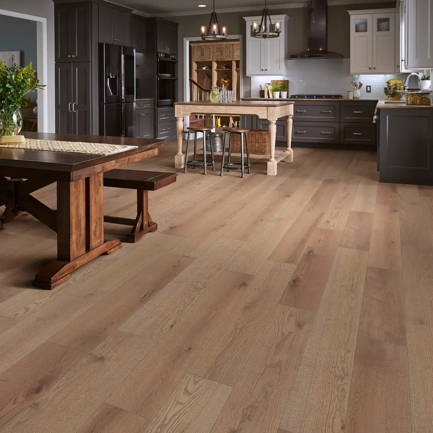 hardwood-gallery Hardwood Kitchen Flooring | Mills Floor Covering